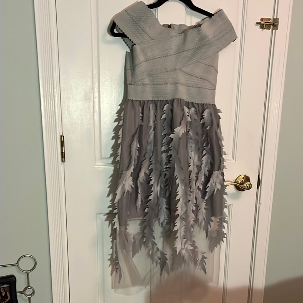 Unique Gray Dress